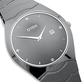 DTEK 007 Tungsten Carbide Contemporary Dress Watch